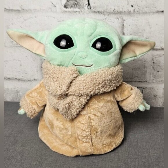 Star Wars Grogu “The Child” Plush 8″ – Mattel 2020 Baby Yoda Collectible - Picture 2 of 8